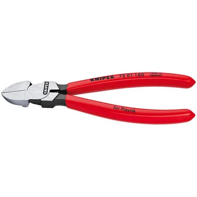 Knipex 7 1/4" Diagonal Cutter for Plastics (7201180)