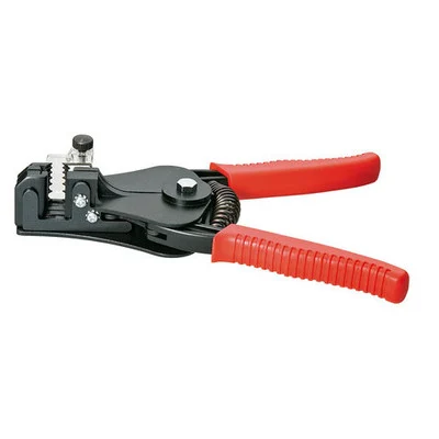 Knipex 7 1/4" Insulation Stripper with Plastic Handles (1221180)