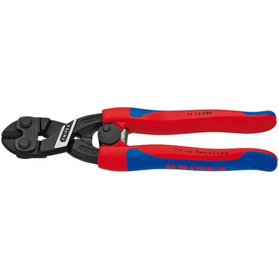 Knipex 7112200 CoBolt Compact Bolt Cutter, 8-Inch (7112200)