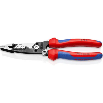 KNIPEX 8-inch Forged Wire Strippers (13728)
