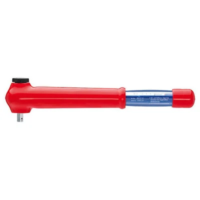 Knipex 984350 Torque Wrench 3/8" Drive, Reversible, 15-1/4" (984350)