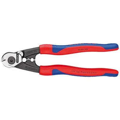 Knipex Bowden Cable Cutter 7-1/2" Plastic Coated (9562190SBA)