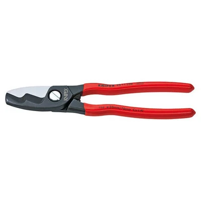 Knipex Cable Shears 8" Plastic-Coated (9511200SBA)
