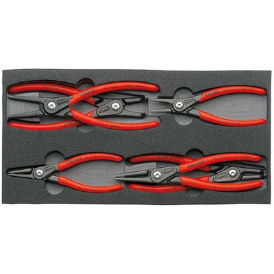 Knipex Circlip Pliers Set - 6 Pliers in Foam Tray (002001V02)