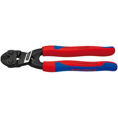 Knipex CoBolt Compact Bolt Cutter, 8-Inch with Slim Grips (7102200)