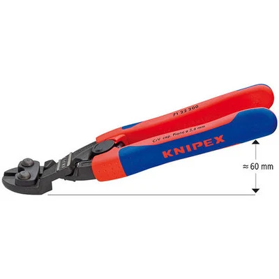 Knipex CoBolt Compact Bolt Cutter Angled 8-Inch (7122200)