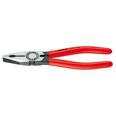 Knipex Combination Pliers 7-1/4" Plastic Coated (0301180)