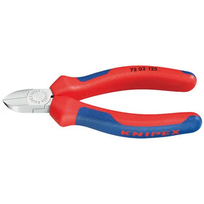 Knipex Diagonal Cutter for Plastics with Multi-Component Grips (7202125)