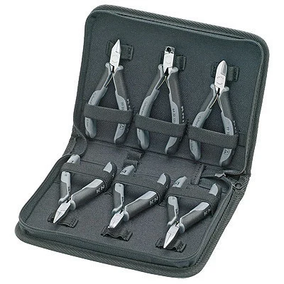 Knipex Electronics Pliers Set with Zippered Case (002017)