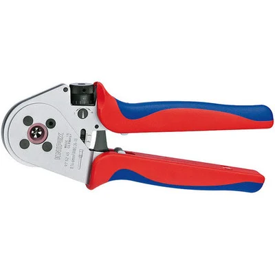 Knipex Four Mandrel Crimping Pliers for Turned Contacts (975265)