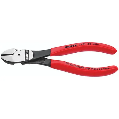 Knipex High Leverage Diagonal Cutter, 6-1/4" (7401160SBA)