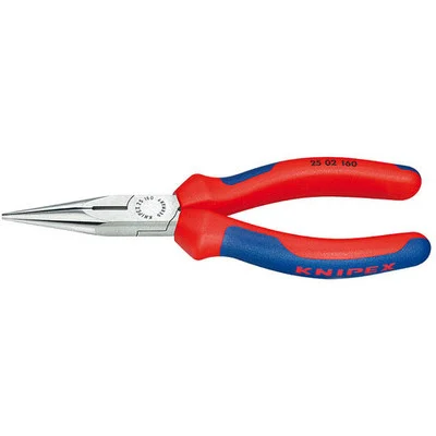 Knipex High-Leverage Diagonal Cutter, Chrome Plated, Plastic Coated (7421250)