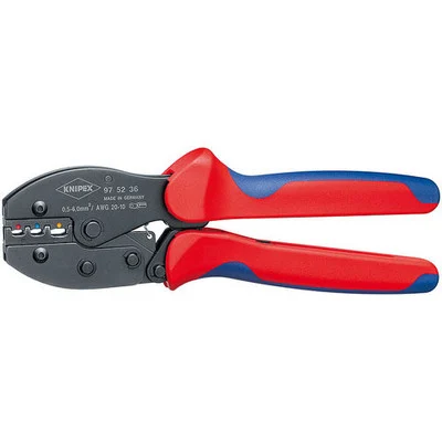 Knipex PreciForce Crimping Pliers (975236) 8-3/4" with Multi-Component Grips