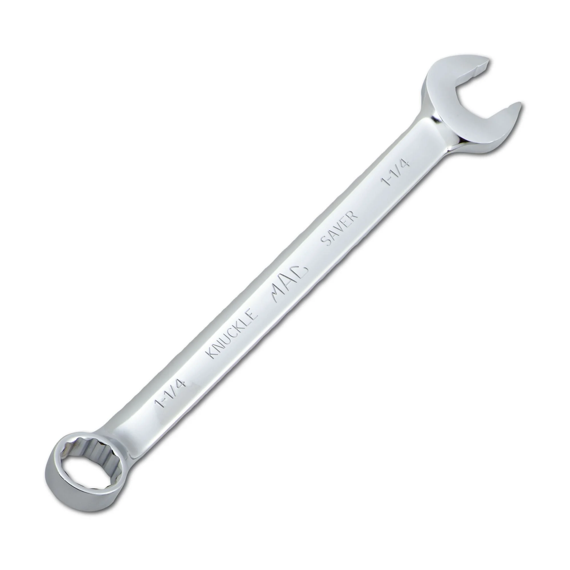 Knuckle Saver Combination Wrench 1-1/4" - 12-PT.