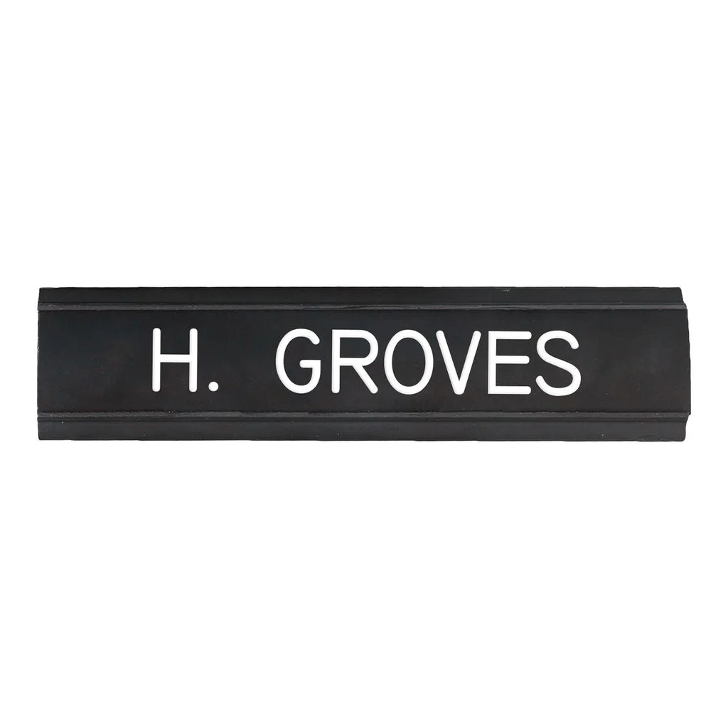 Label Holder / Name Plate - Set of 10