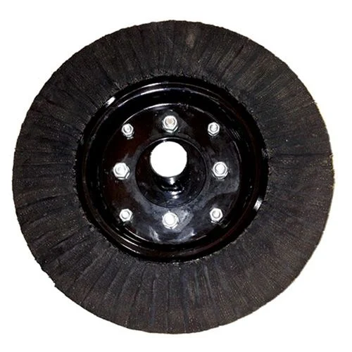 Laminated Tire, 4.00 x 8, 4 Bolt, 6mm Fab Hub, 1 In. Bushing