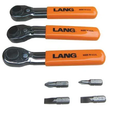 Lang Tools 7-Piece Fine Tooth Bit Wrench Set (5220)