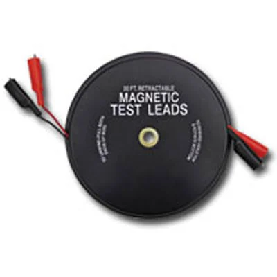 Lang Tools Magnetic Retractable Test Leads - 2 Leads x 30-ft. (1138)