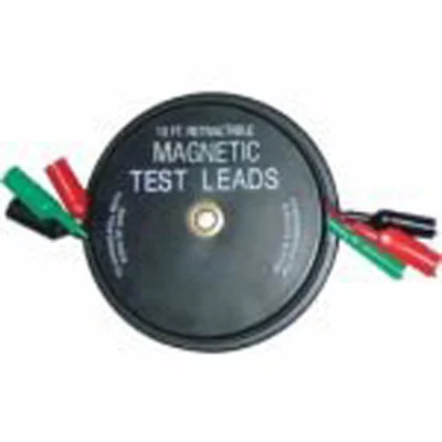Lang Tools Magnetic Retractable Test Leads - 3 Leads x 10-ft. (1135)