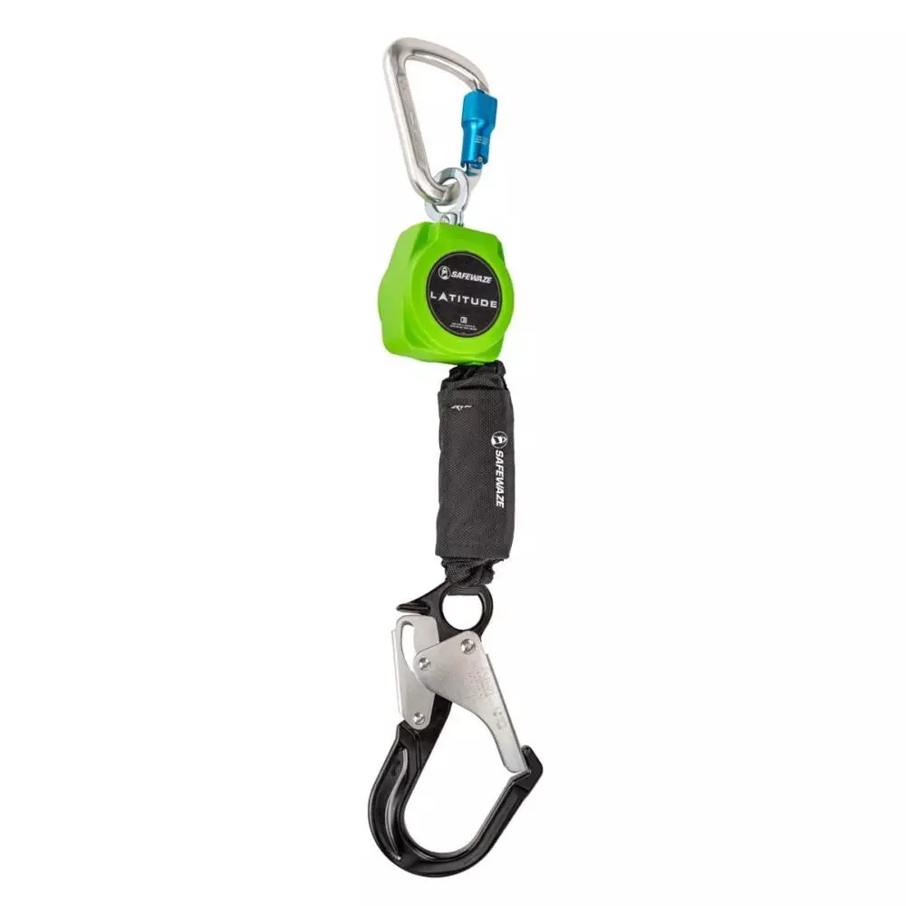 Latitude 6' Single Web SRL-P: Alu Carabiner, Hook