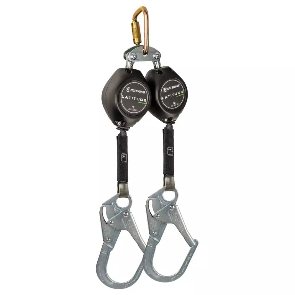 Latitude HD 11' Dual Web SRL-P: FS-EX313, Carabiner, Hooks