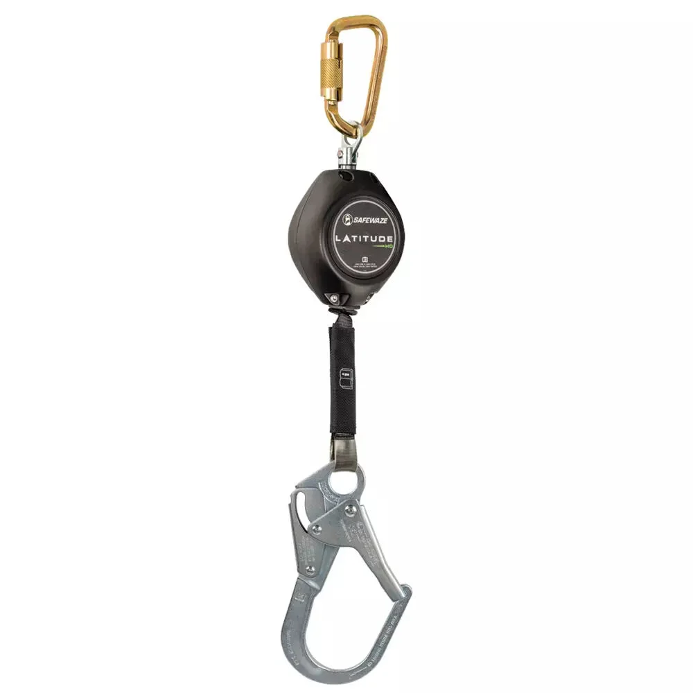 Latitude HD 11′ Single Web SRL-P: Carabiner, Hook