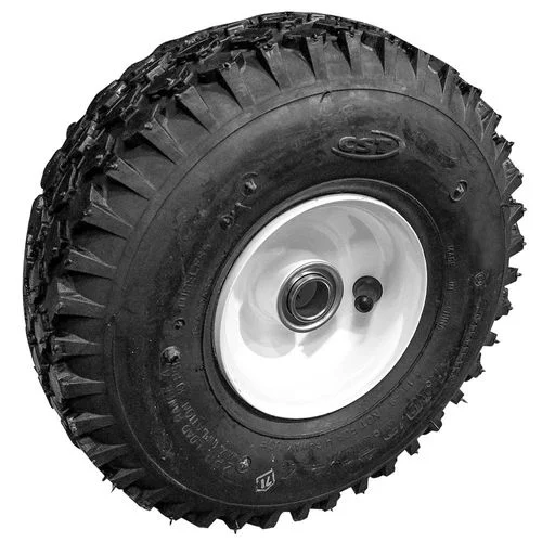 Lawnmower Tire and Wheel Assembly, 410/350-4