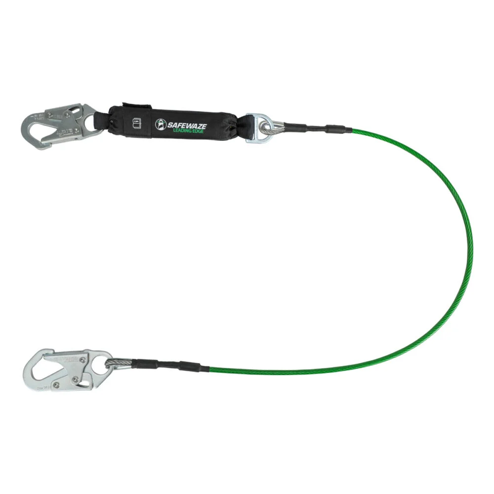 Leading Edge 6′ Energy Absorbing Lanyard: Snap Hook