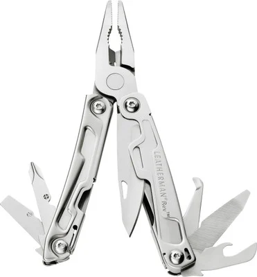 Leatherman 832127 Rev Full-Size Multi-Tool, Silver, No Sheath