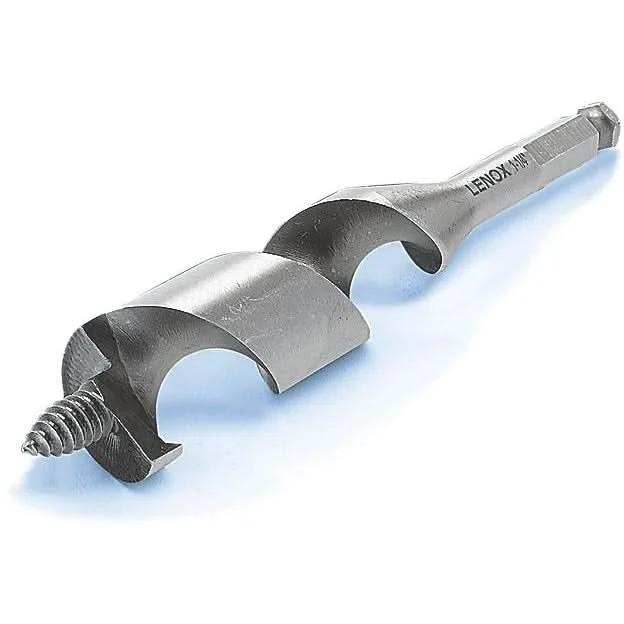 Lenox 145510081816 Bi-Metal Ship Auger Bit, 1-1/8-Inch by 18-Inch
