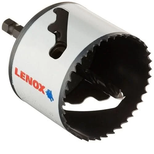 Lenox 1772961 Tools Bi-Metal Speed Slot Arbored Hole Saw with T3, 2-3/4-Inch