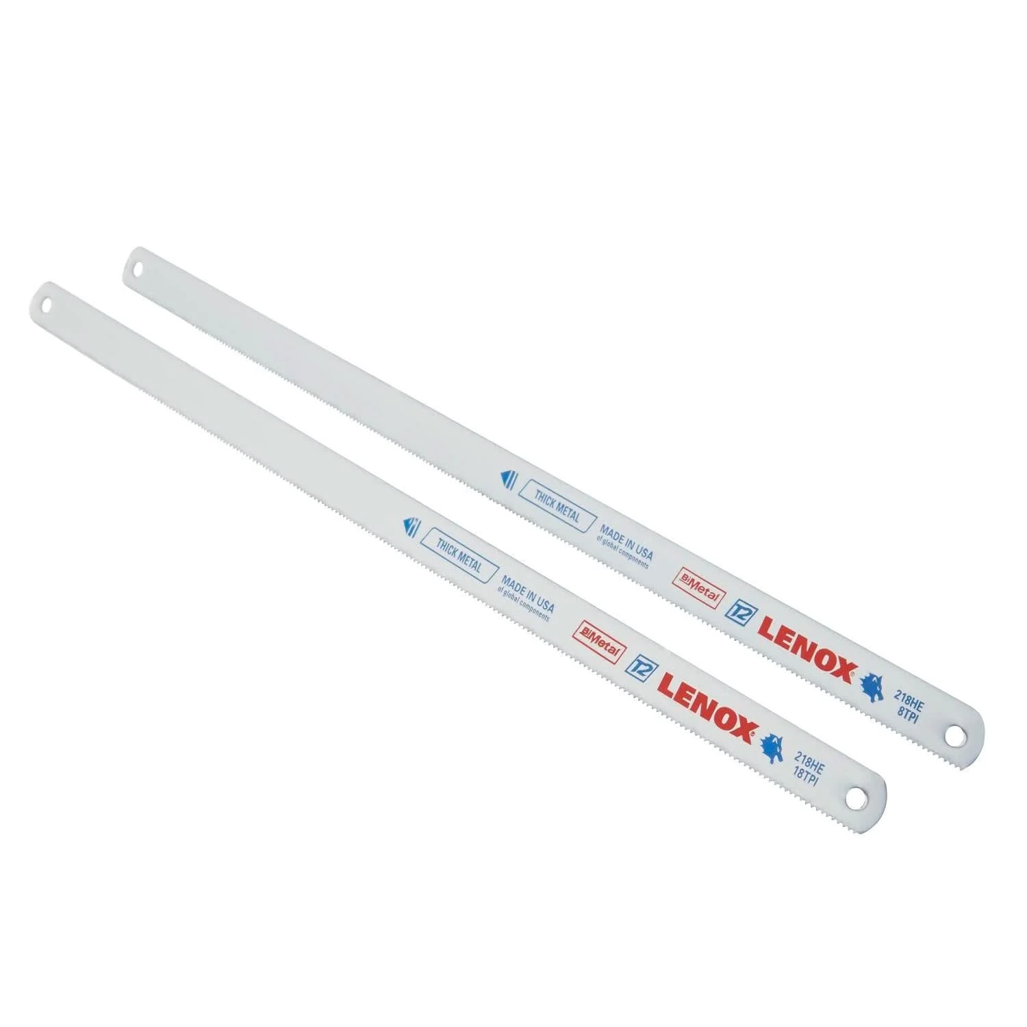 Lenox 20160T218HE T2 Technology T218HE Hacksaw Blades, 2-Pack