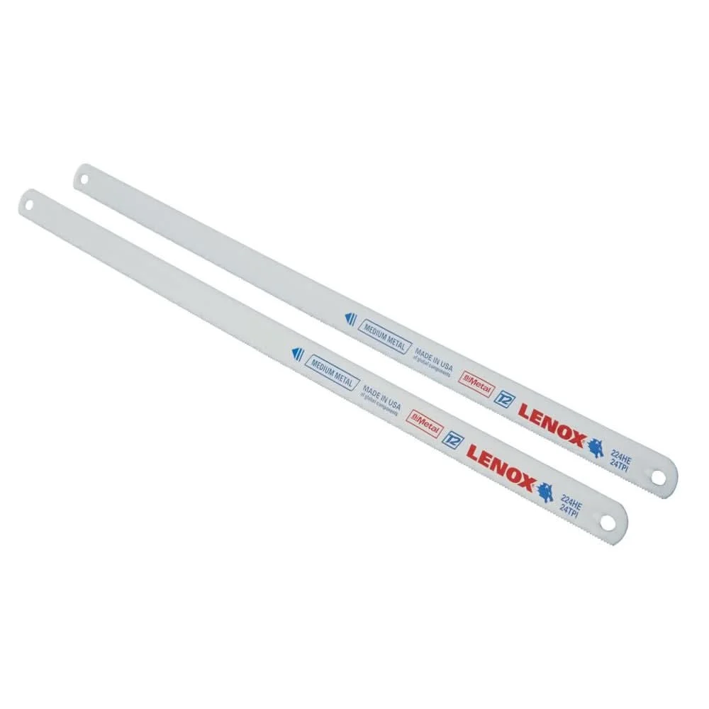 Lenox 20161T224HE T2 Technology T224HE Hacksaw Blades, 2-Pack