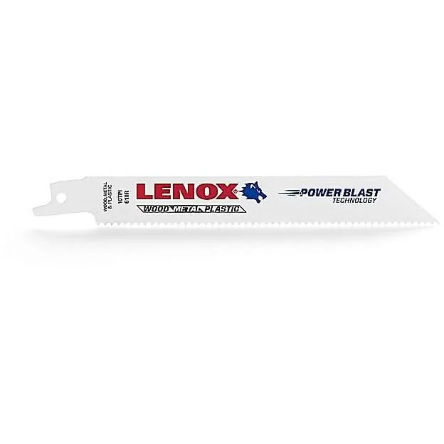 Lenox 20581S810R General Purpose Bi-Metal Reciprocating Saw Blades, 8-inch, 10 TPI, 1-Pack