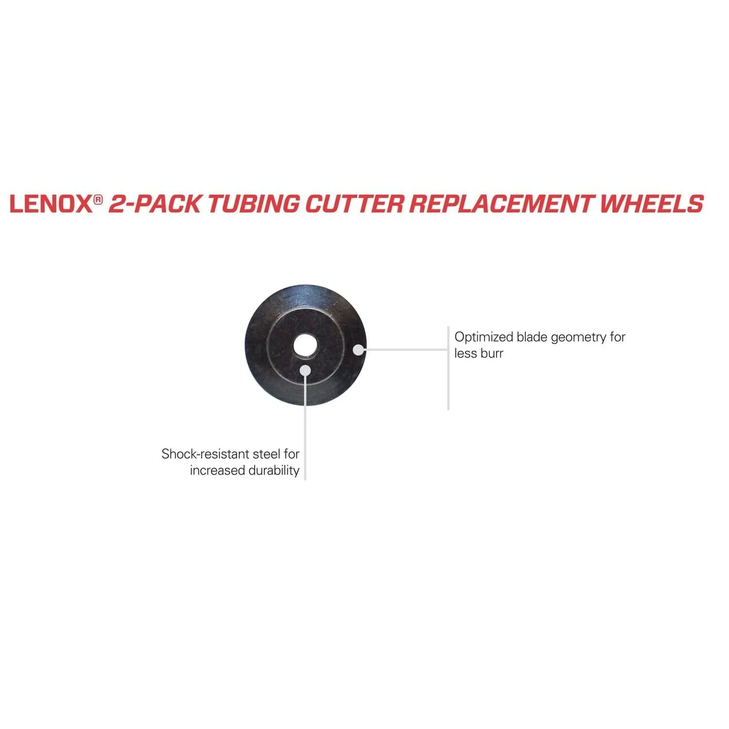 Lenox 21191TCW158P2 Plastic Cutting Wheels, 2-Pack