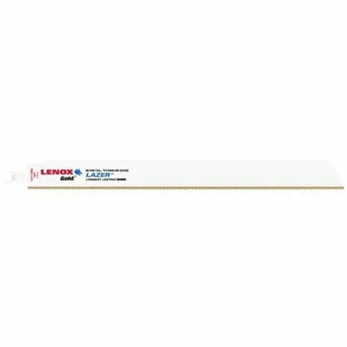 Lenox 21239B12118GR Gold Extreme Metal B6118GR Reciprocating Saw Blades, 12-inch, 18 TPI, 25-Pack