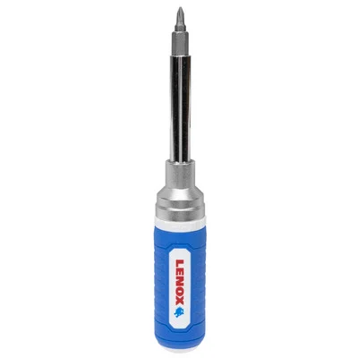 Lenox LXHT60902 8-in-1 Magnetic Ratcheting Screwdriver