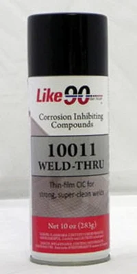 Like90 10 Oz CIC Weld-Thru Coating Black For Aluminum And Steel Aerosol (10011)