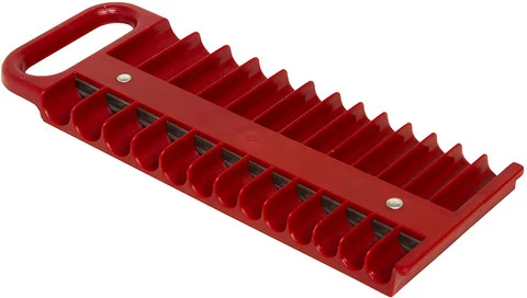 Lisle 26pc Red 1/4" Magnetic Socket Holder (40120)