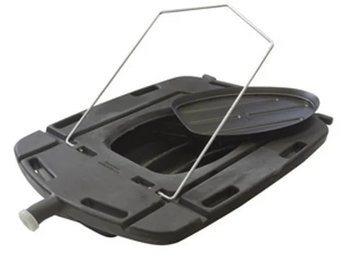 Lisle Low Profile Truck Oil Drain with Lid (19202)