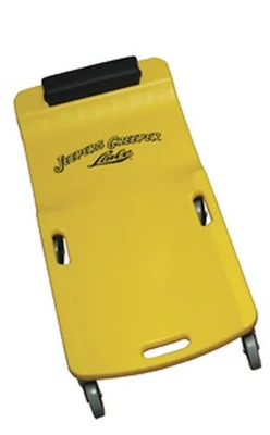Lisle Yellow Large Wheel Plastic Creeper (93032)