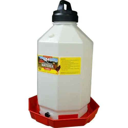Little Giant 7 Gallon Plastic Poultry Waterer