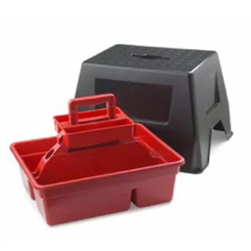 Little Giant DuraTote Stool and Tote Box DTSSRED