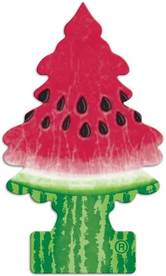 Little Trees U6P-60320 Air Car Freshener Traditional Watermelon, 6-Pack