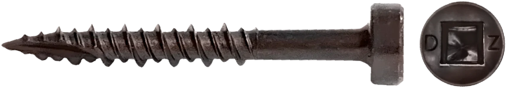 LOK WOOD SCREWS - SQUARE HI-LOW TYPE 17 FRAMER (LUBRICIZED)