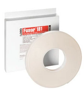 Lord Fusor Clear Double-Sided Tape ½″ × 60′ Roll (FUS-181)