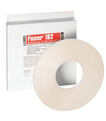 Lord Fusor Clear Double-Sided Tape ¼″ × 60′ Roll (FUS-182)