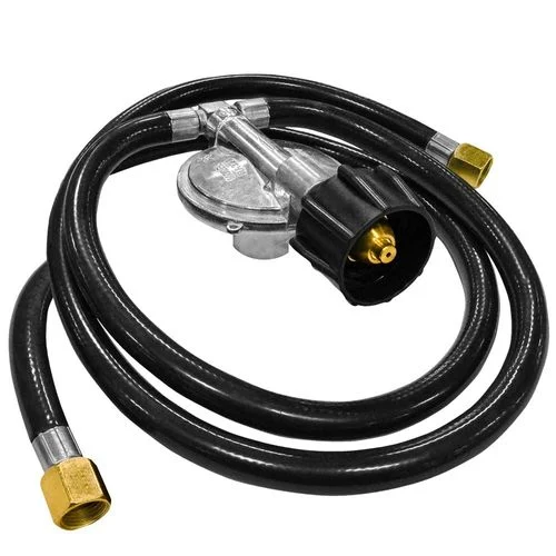 Low Pressure Regulator with Dual Hoses, 60 In.