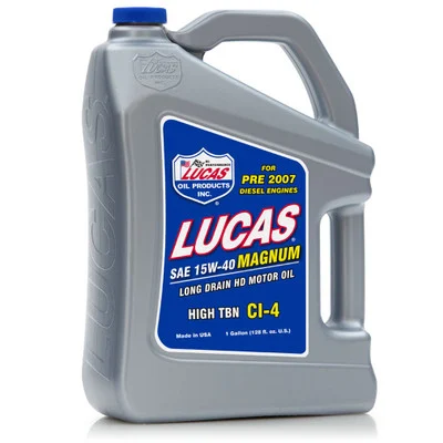 Lucas Oil 10076 15W-40 Motor Oil - 1 Gallon Jug