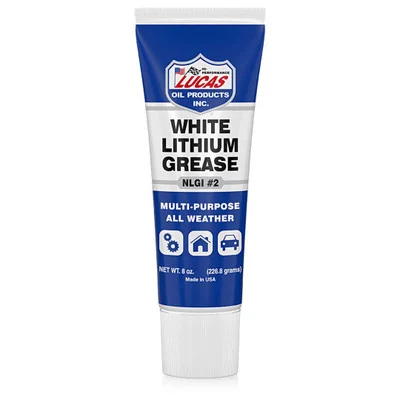 Lucas Oil 10533 White Lithium Grease - 8 Oz. Squeeze Tube